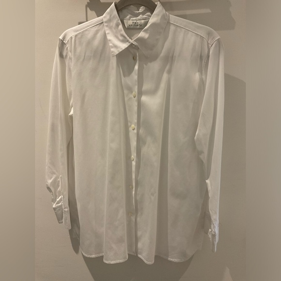 White Cotton Blouse Max Volmary - Picture 4 of 8